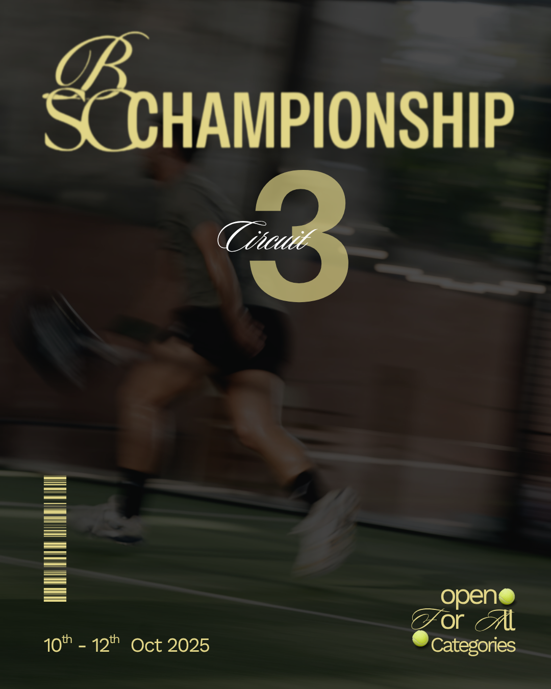 BSC Championship Circuit 3 (10th Oct - 12th Oct)