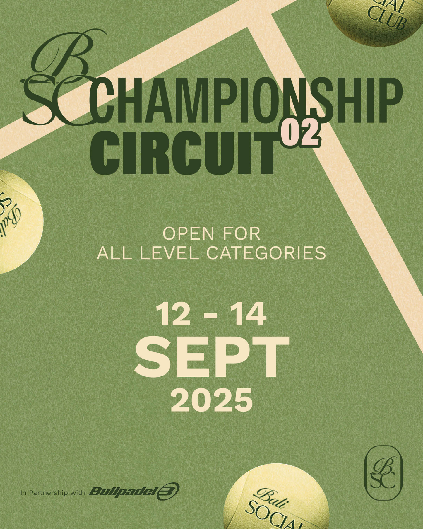 BSC Championship Circuit 2 (12th Sep - 14th Sep)